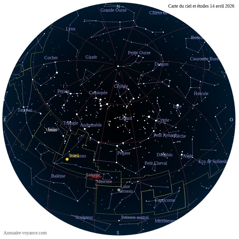 carte ciel 14-4-2026
