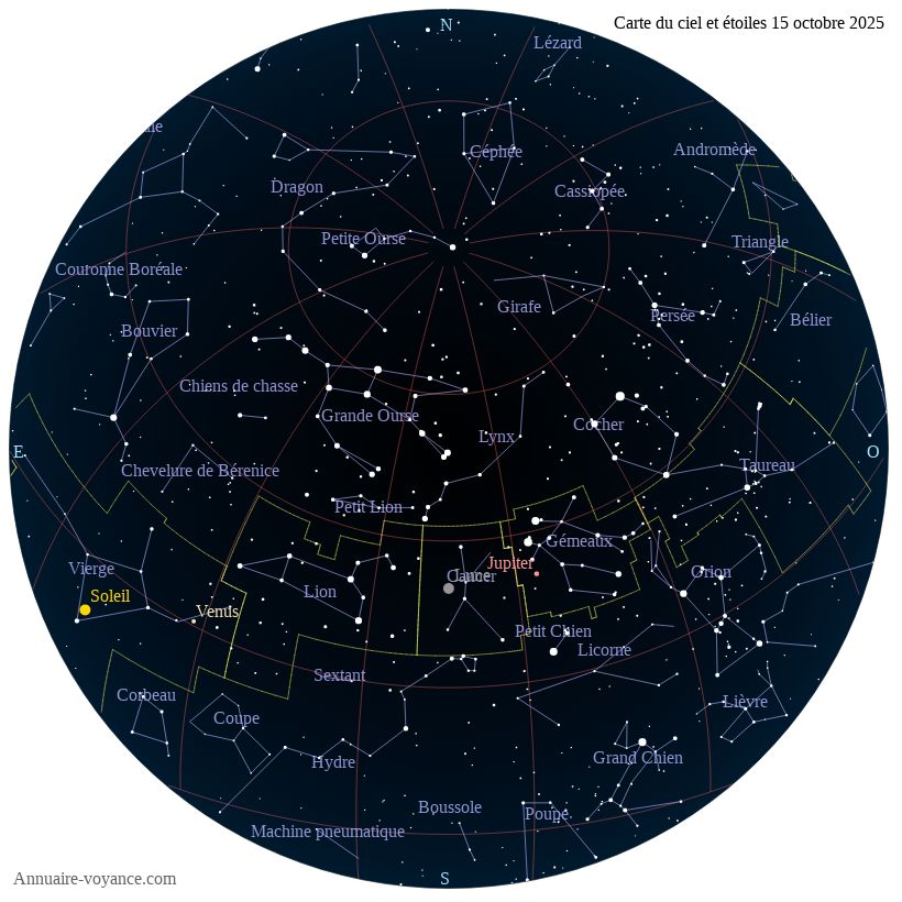 carte ciel 15-10-2025