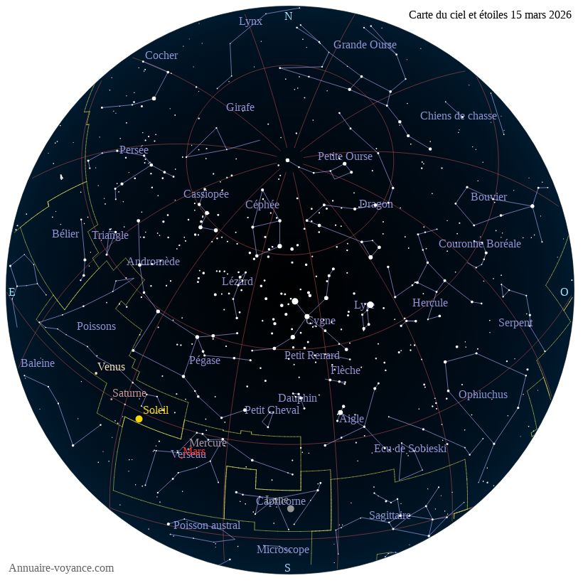 carte ciel 15-3-2026