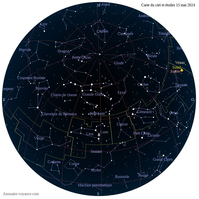 carte du ciel 15-mai