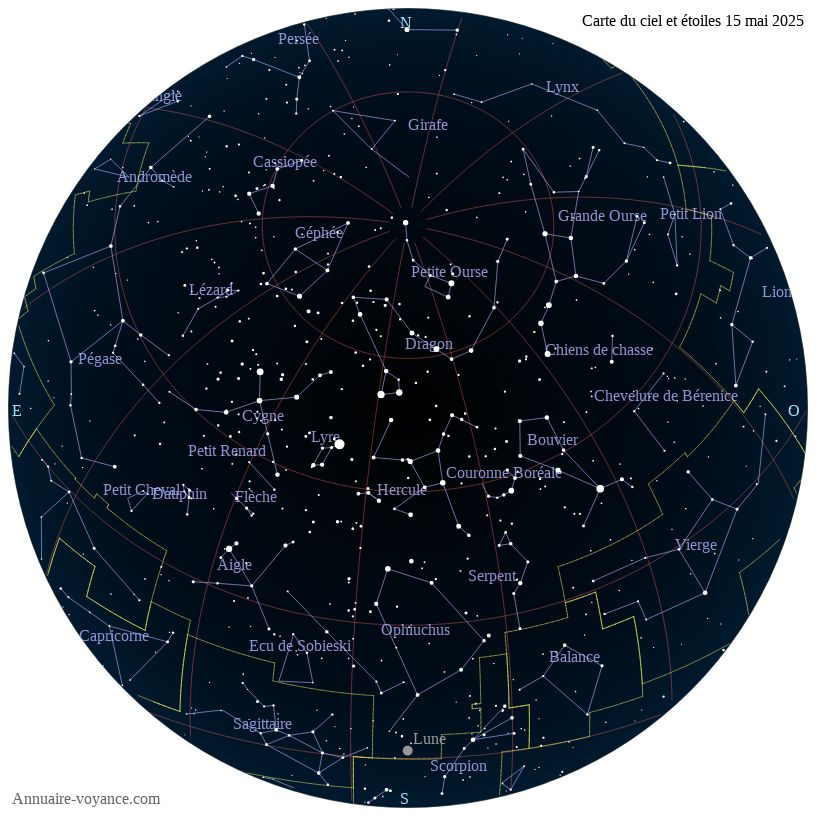 carte du ciel 15-mai