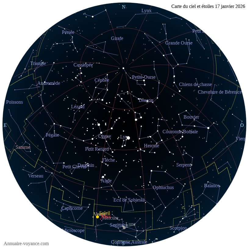carte ciel 17-1-2026