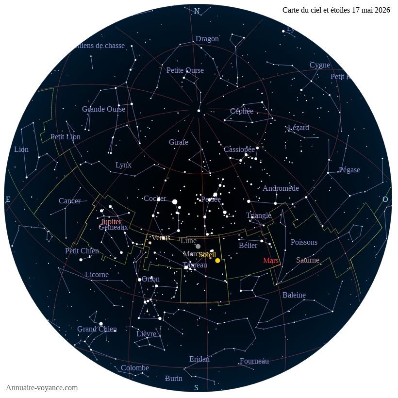 carte ciel 17-5-2026