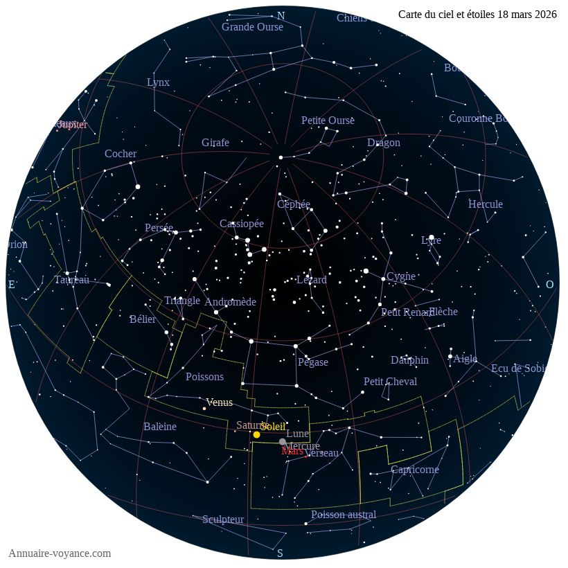carte ciel 18-3-2026