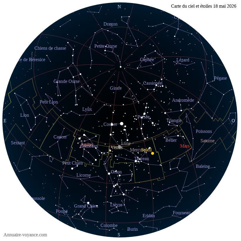 carte ciel 18-5-2026
