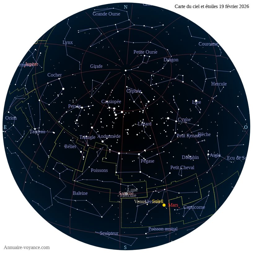 carte ciel 19-2-2026