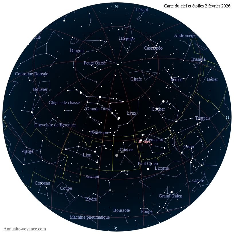 carte ciel 2-2-2026