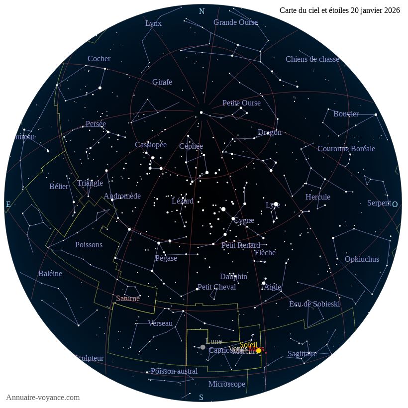 carte ciel 20-1-2026