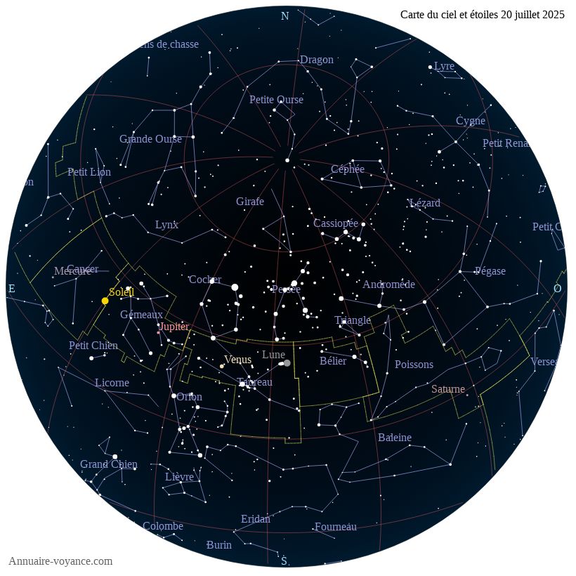 carte ciel 20-7-2025