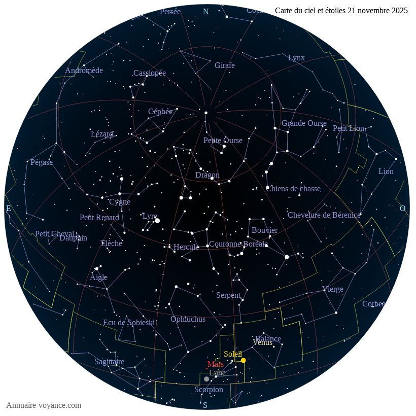 carte ciel 21-11-2025