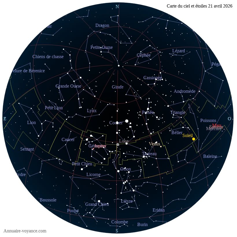 carte ciel 21-4-2026