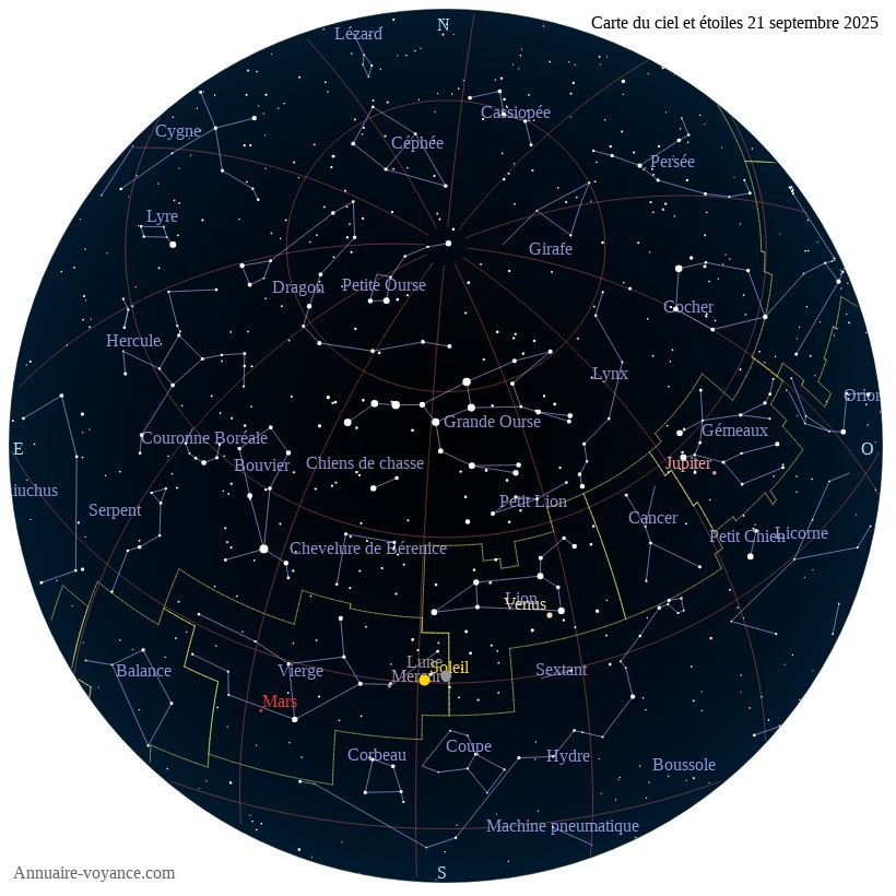 carte ciel 21-9-2025