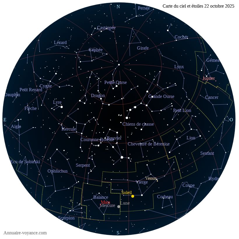 carte ciel 22-10-2025