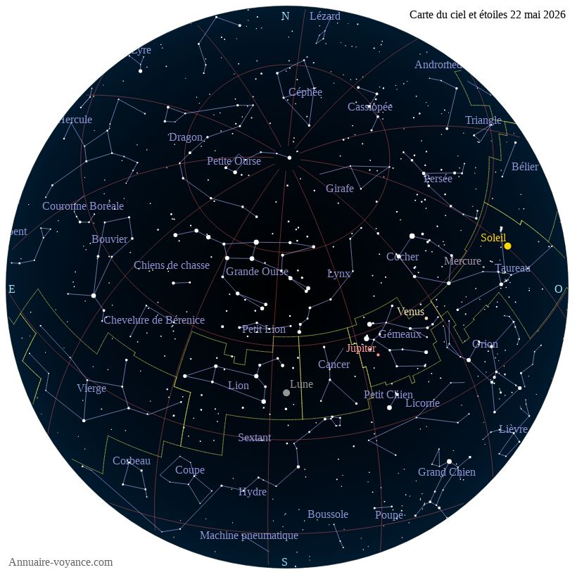 carte ciel 22-5-2026