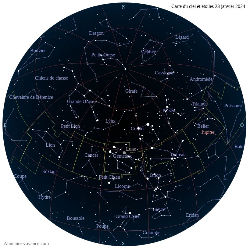 carte ciel 23-1-2024