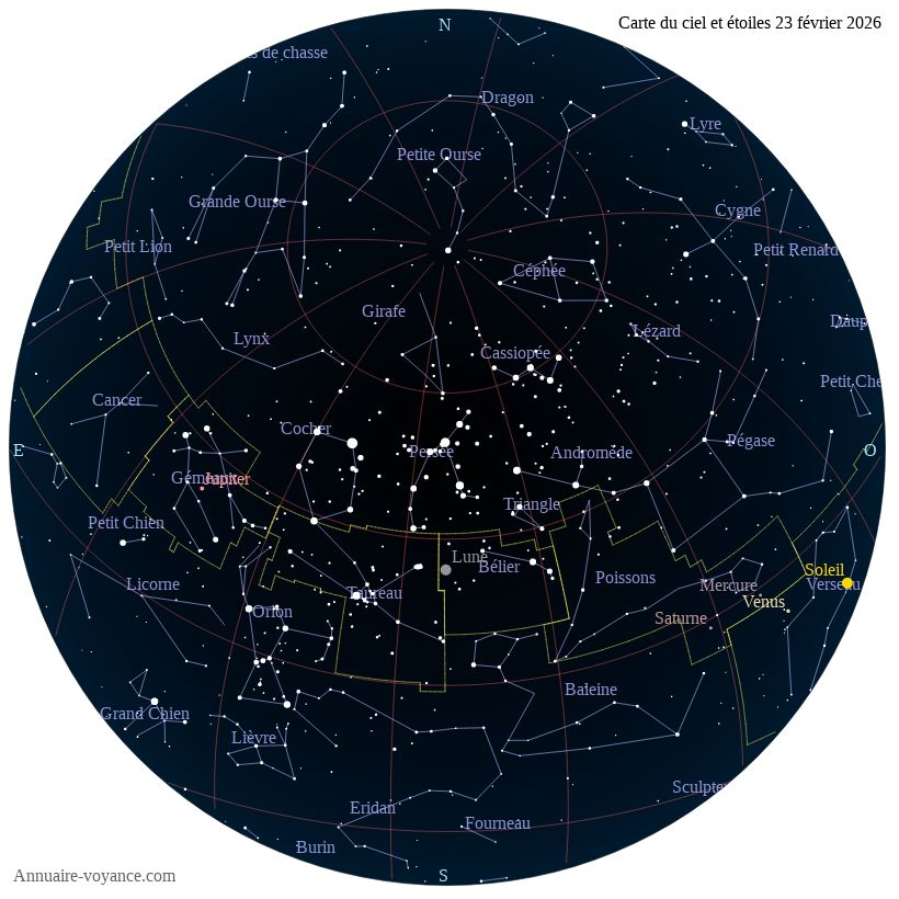 carte ciel 23-2-2026