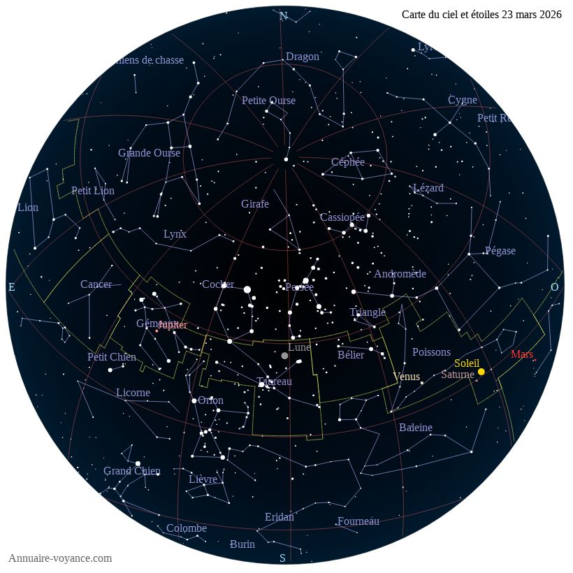 carte ciel 23-3-2026