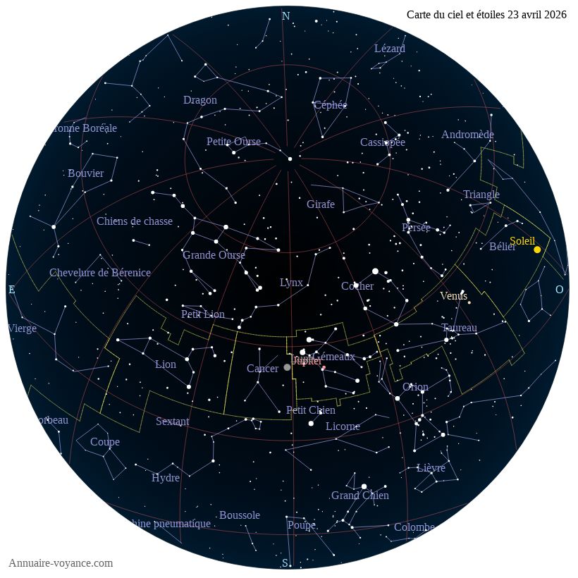 carte ciel 23-4-2026