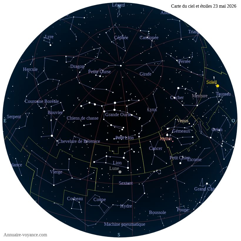 carte ciel 23-5-2026