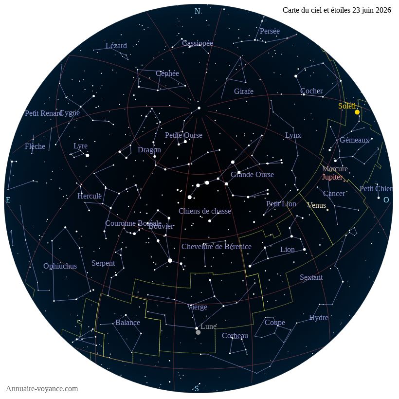 carte ciel 23-6-2026