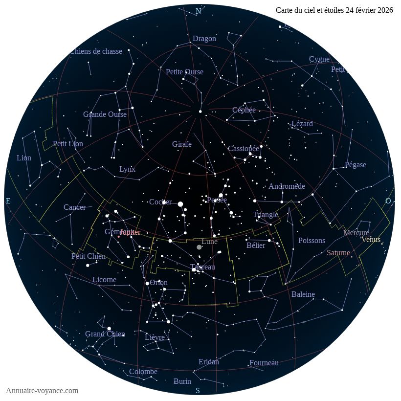 carte ciel 24-2-2026