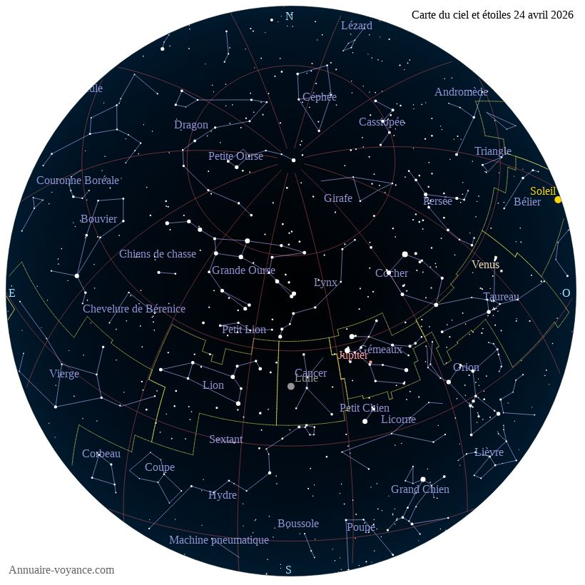 carte ciel 24-4-2026