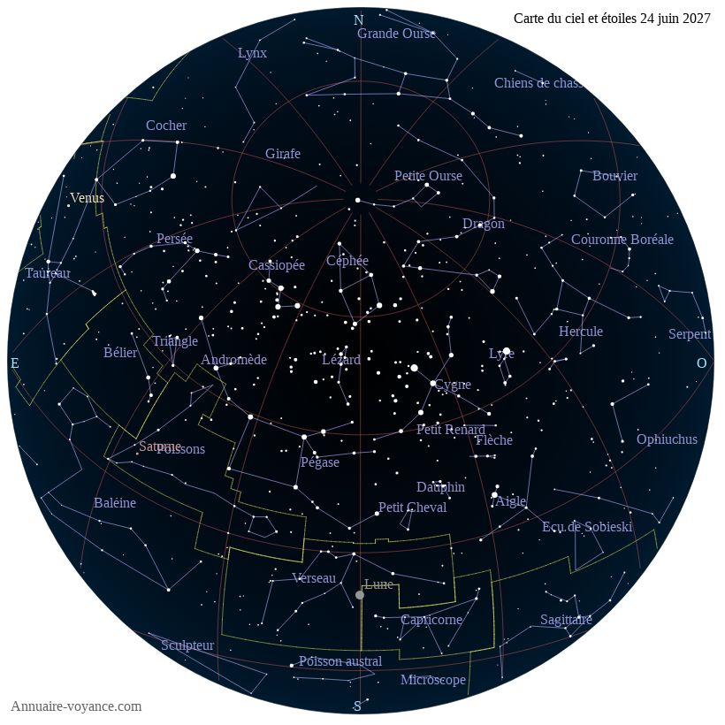 carte du ciel 24-juin