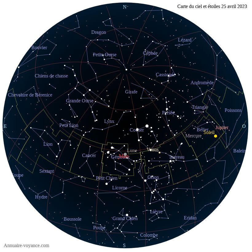 carte ciel 25-4-2023