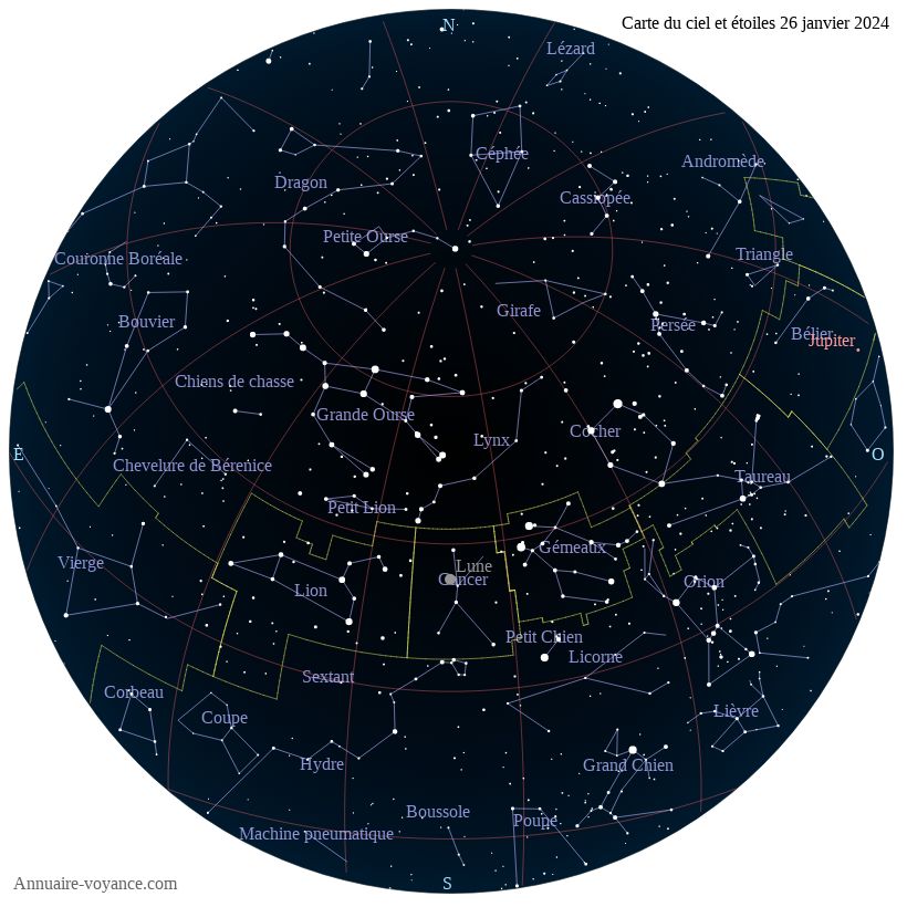carte ciel 26-1-2024