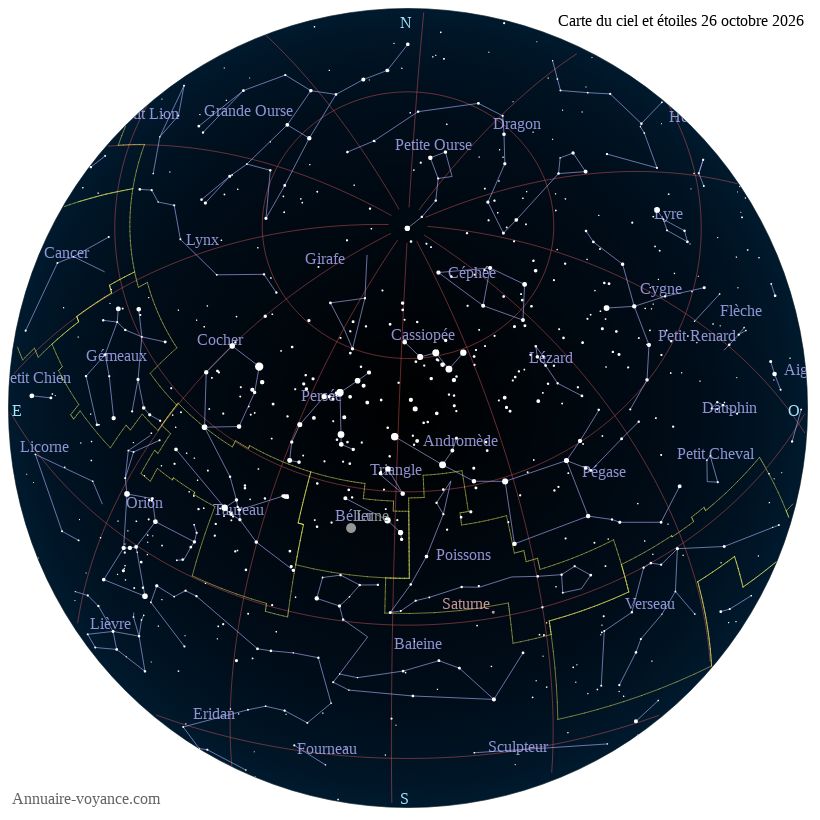 carte ciel 26-10-2026
