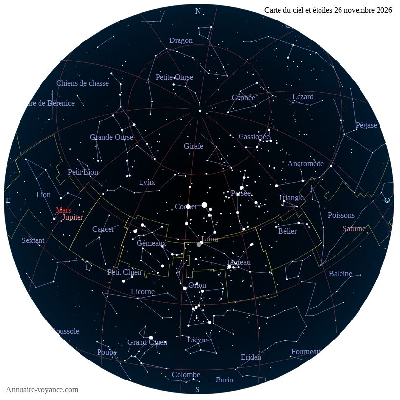carte ciel 26-11-2026
