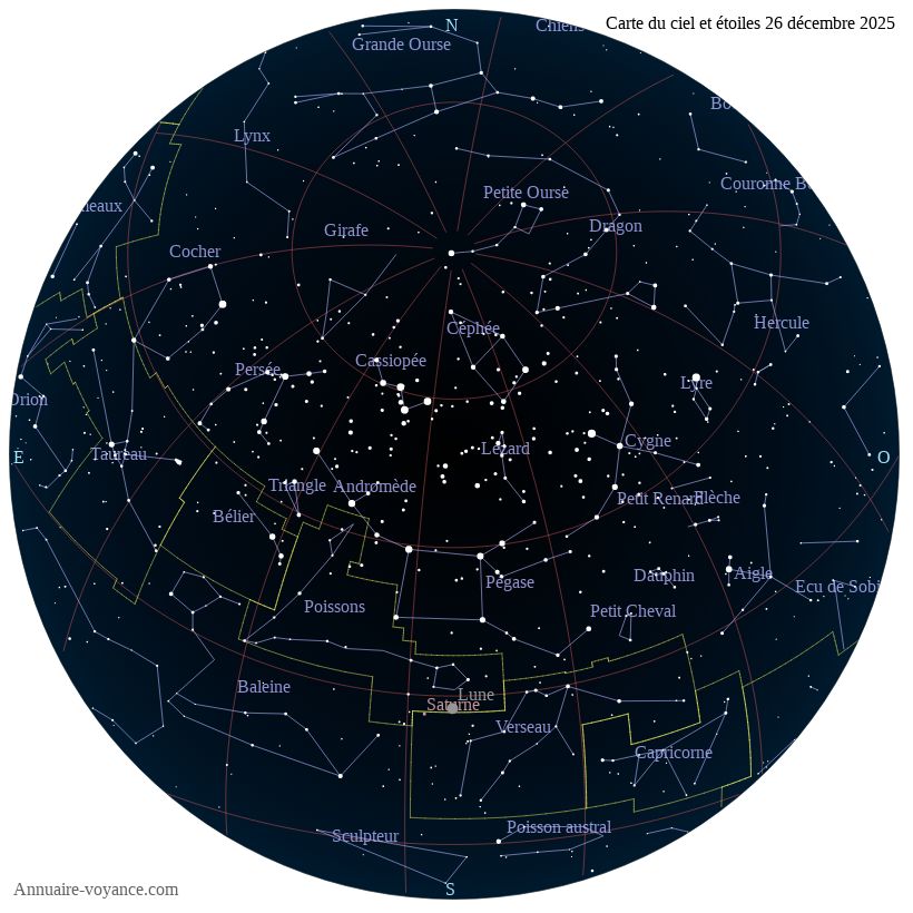 carte ciel 26-12-2025
