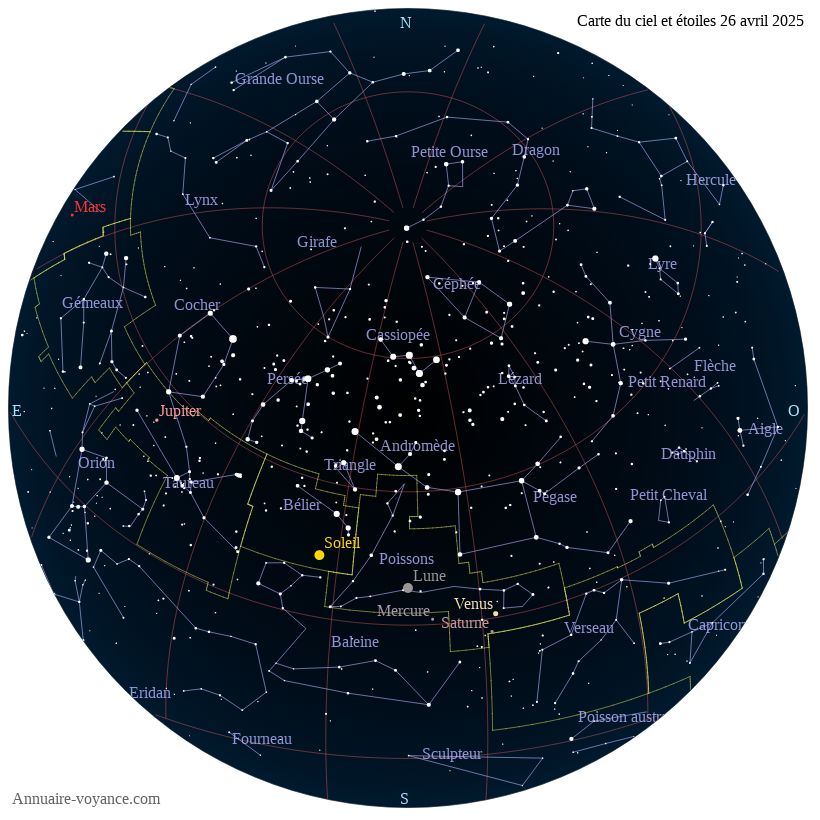 carte ciel 26-4-2025