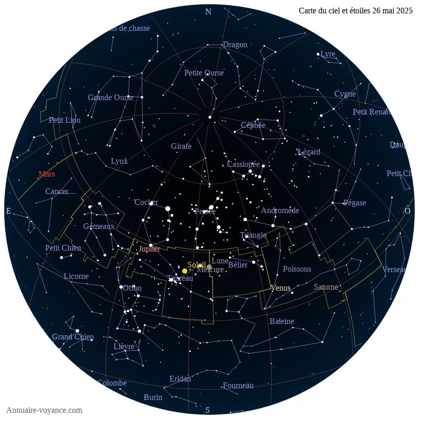 carte ciel 26-5-2025