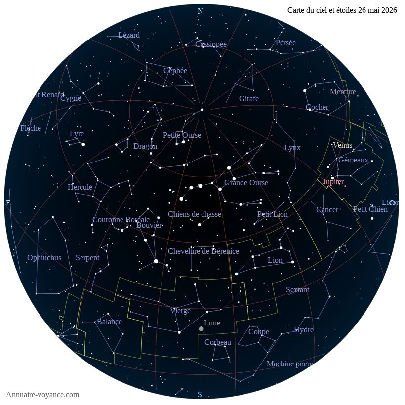 carte ciel 26-5-2026