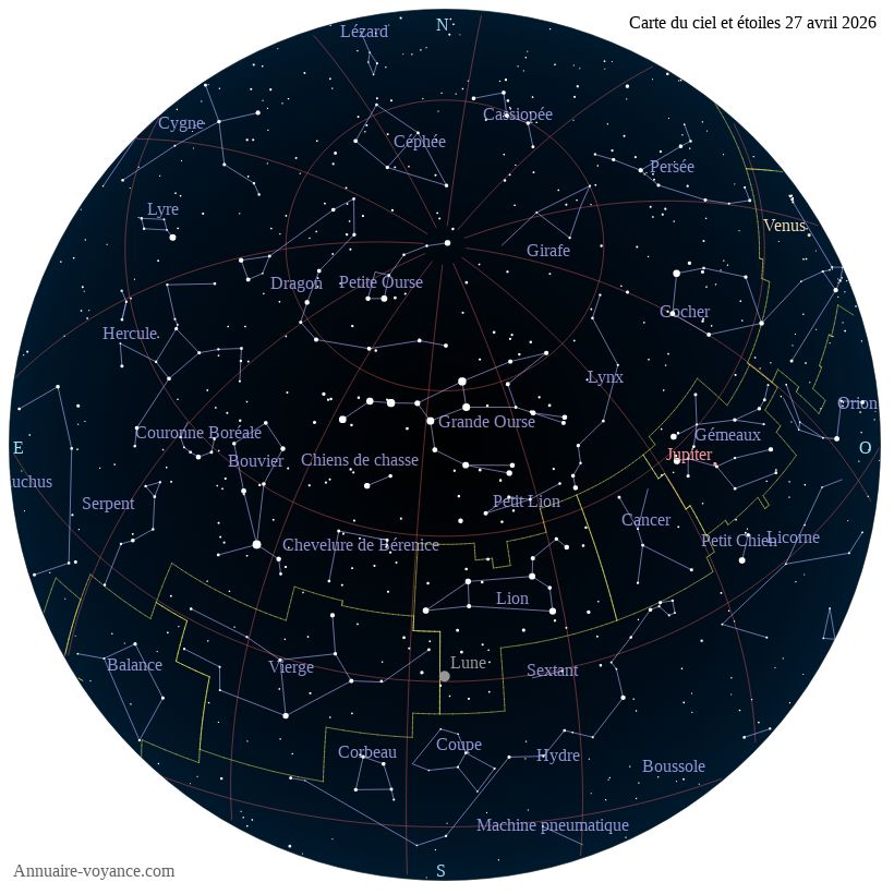carte ciel 27-4-2026