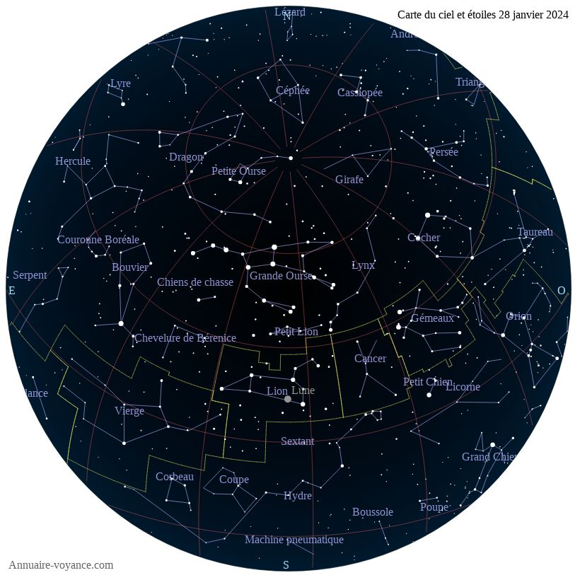 carte ciel 28-1-2024