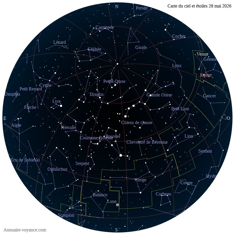 carte ciel 28-5-2026