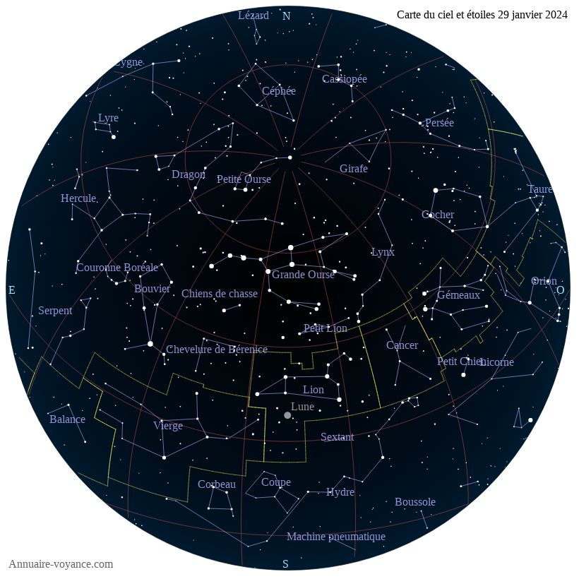 carte ciel 29-1-2024