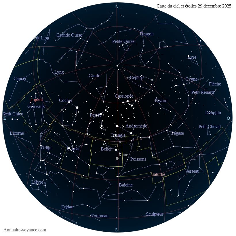 carte ciel 29-12-2025