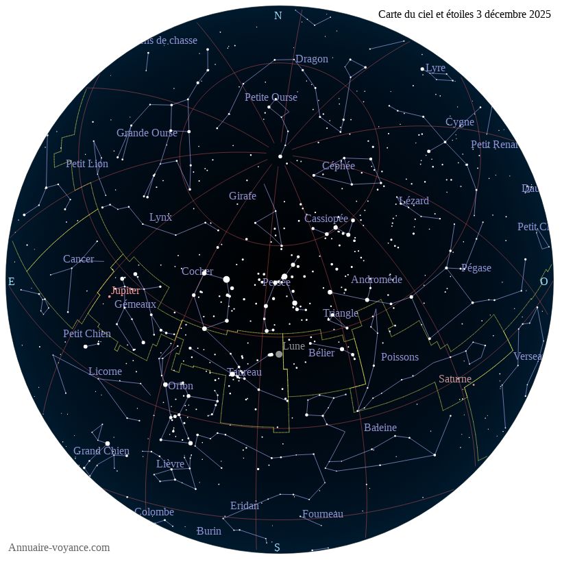 carte ciel 3-12-2025