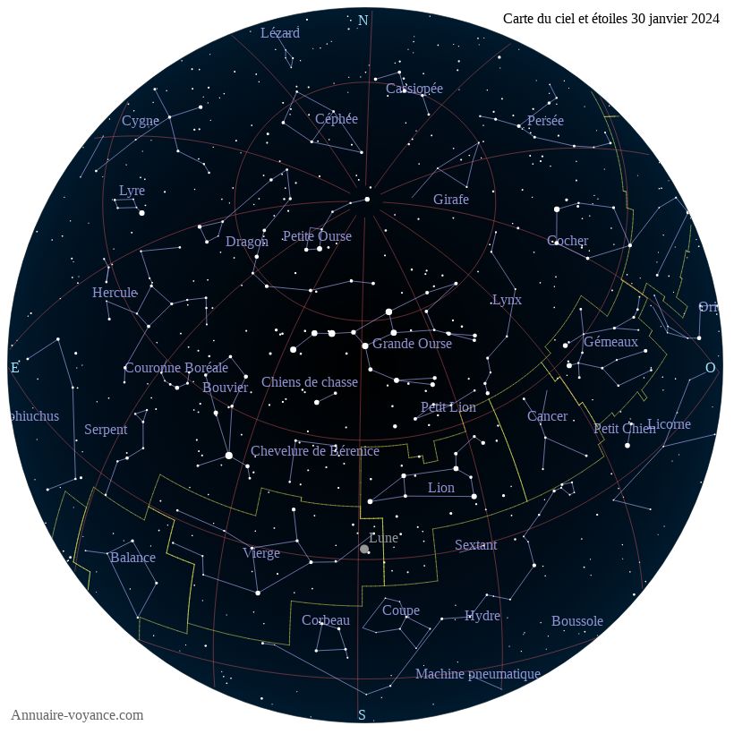 carte ciel 30-1-2024