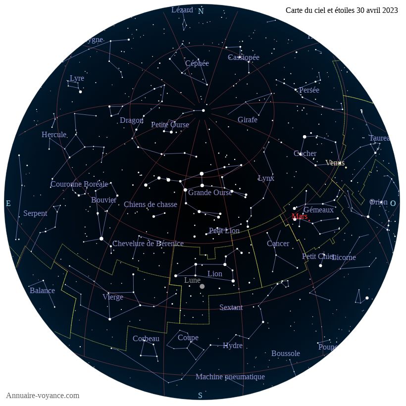 carte ciel 30-4-2023