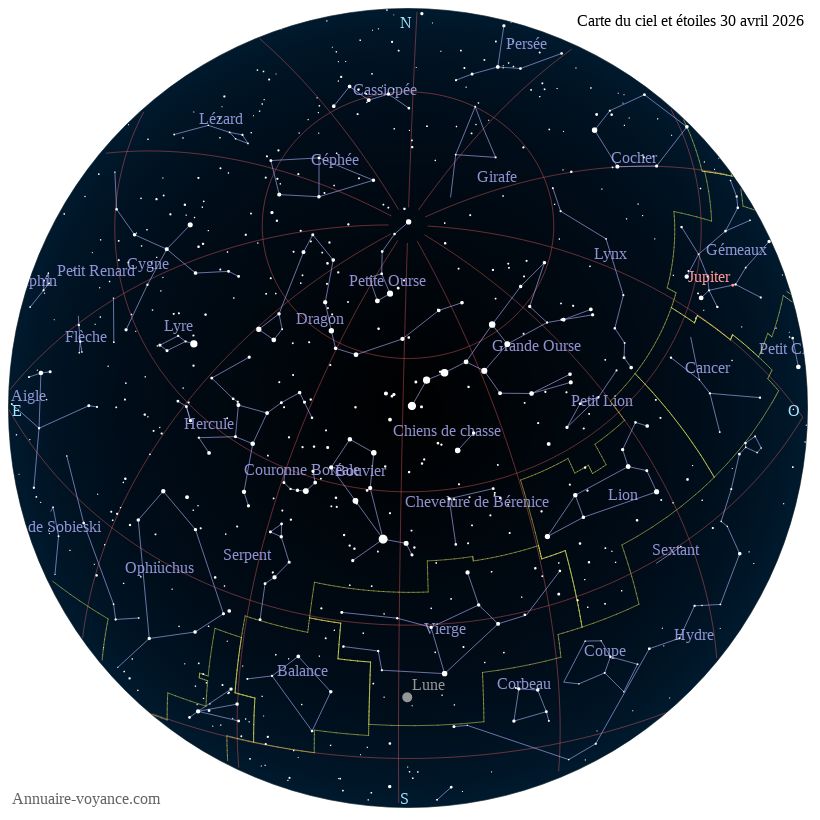 carte ciel 30-4-2026