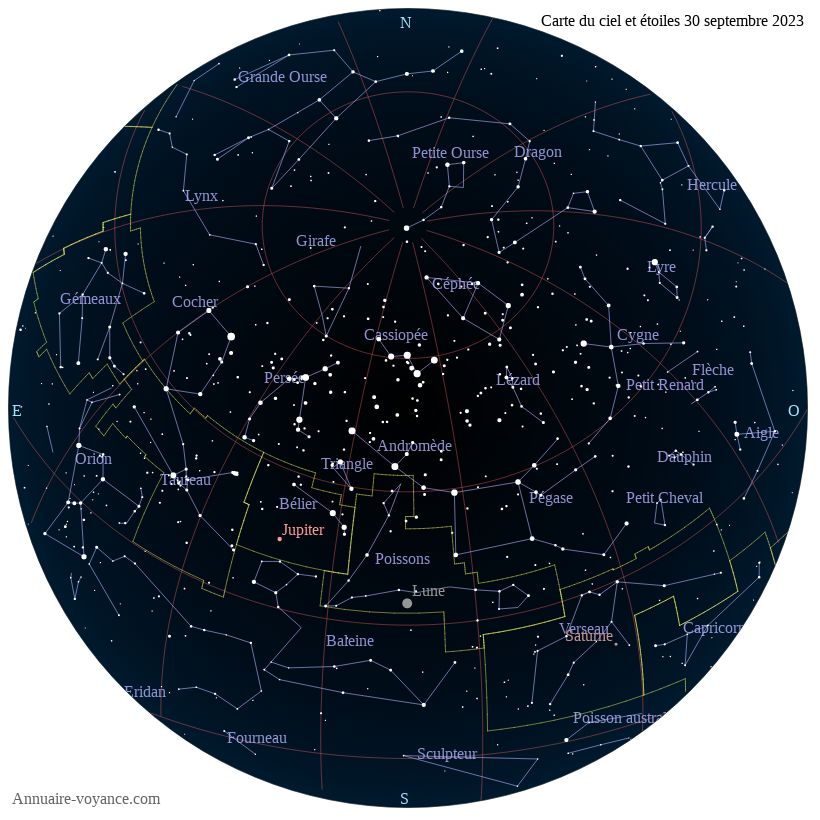 carte ciel 30-9-2023