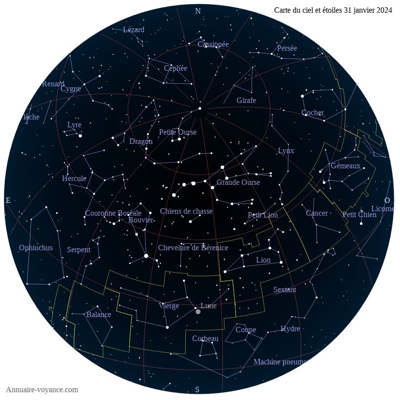 carte ciel 31-1-2024
