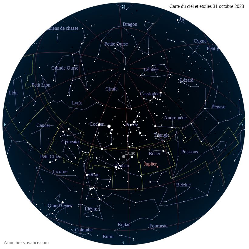 carte ciel 31-10-2023