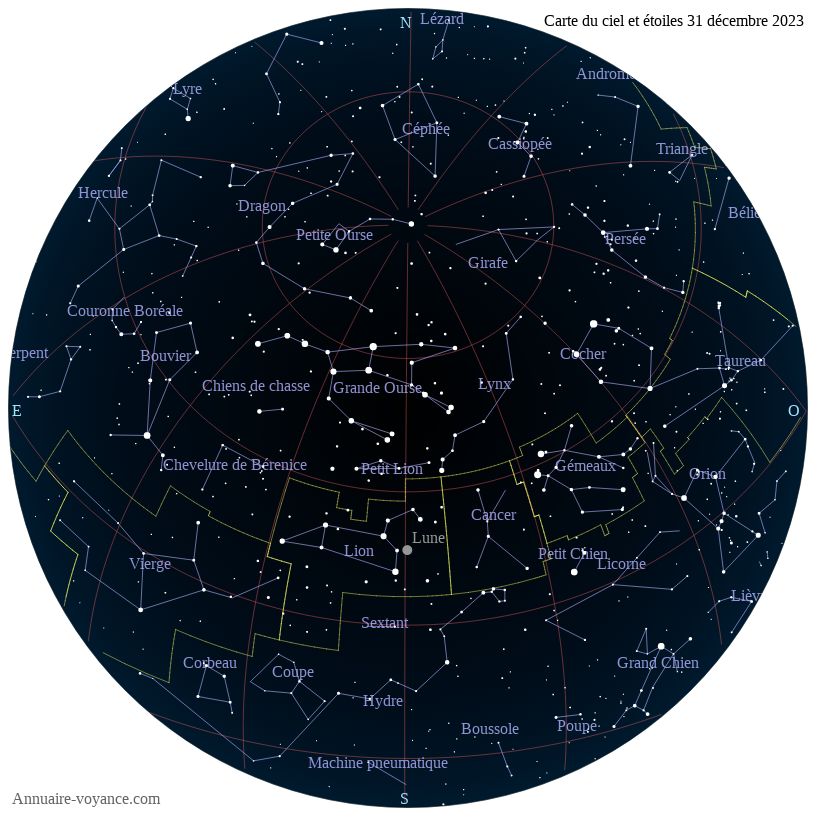 carte ciel 31-12-2023