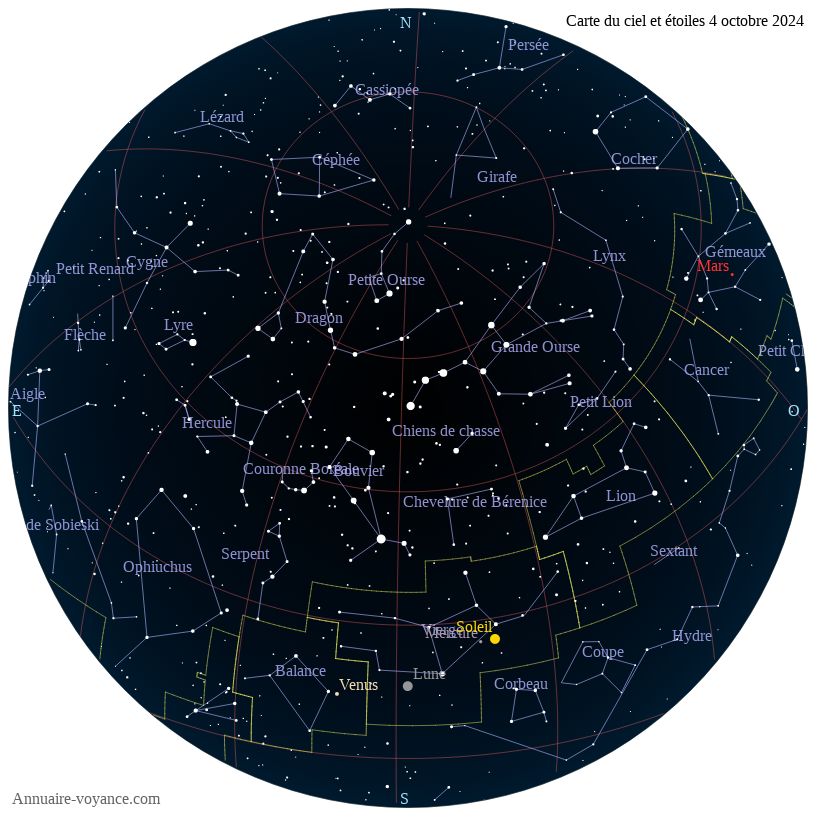 carte ciel 4-10-2024