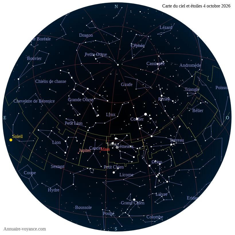 carte ciel 4-10-2026
